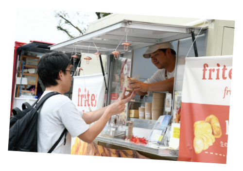 茨城を食べよう収穫祭の様子